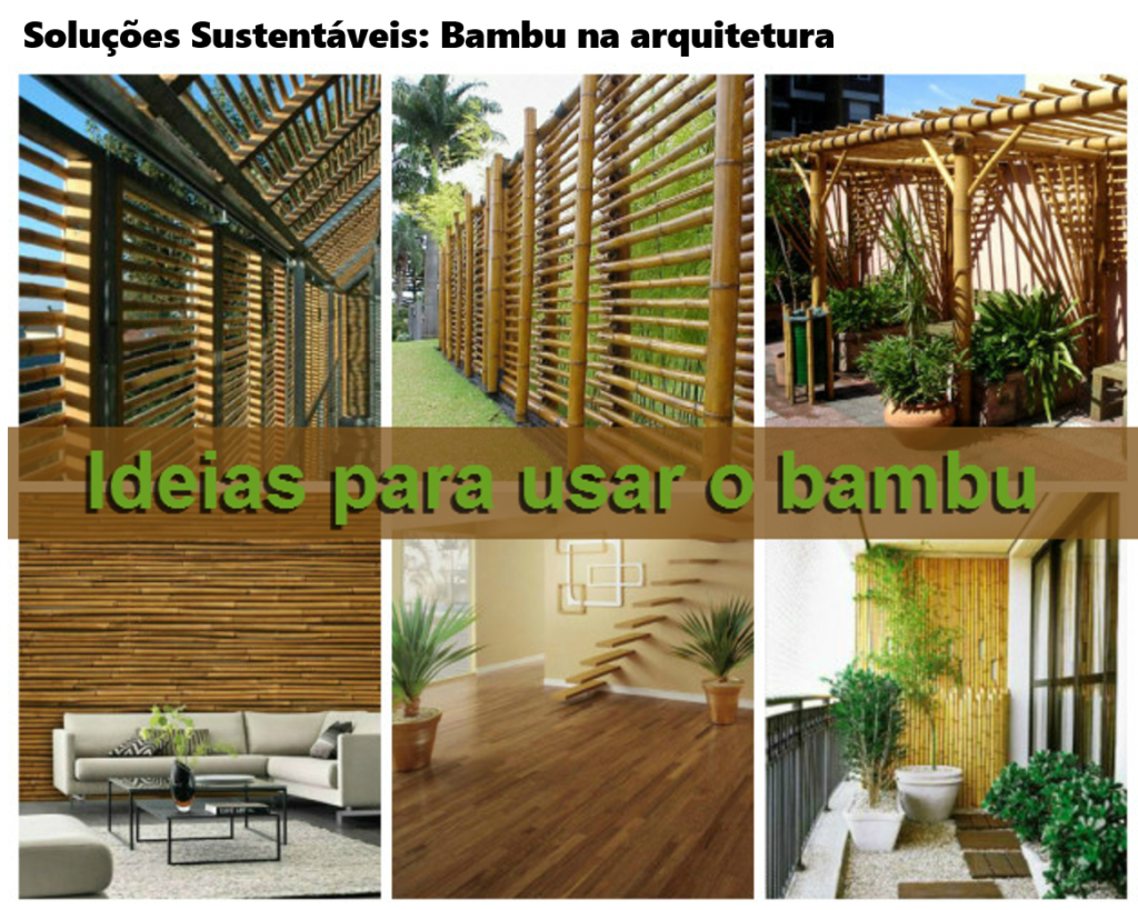 Solucoes Sustentaveis - bambu na arquitetura