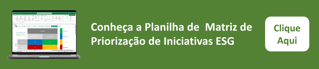 banner matriz de priorização esg